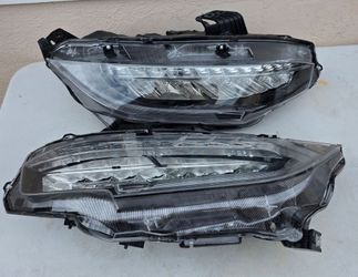 16-21 Honda Civic LED DRL Headlights Luces Micas Calaveras Faros Faroles Focos Headlamps