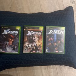 Xbox Original Games- X-Men Legends 1&2 And X-men Next Dimension -50$