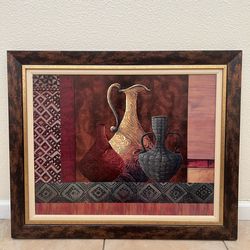 Large Framed Canvas