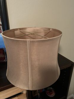 Beautiful Goldish Brown lamp shade in good condition