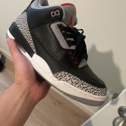 Jordan 3 Black Cement 100% Authentic Super Clean 