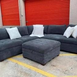 Ottoman sectional couch