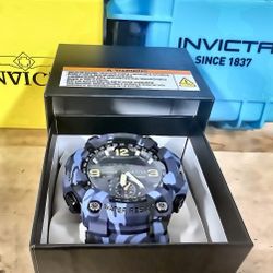 Invicta Activa Dual Time Tactical Camo Watch – New in Box