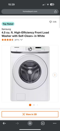 Samsung 4.5 cu. Ft. Washing Machine