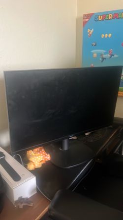 Black onn. Flat Screen Desktop Monitor