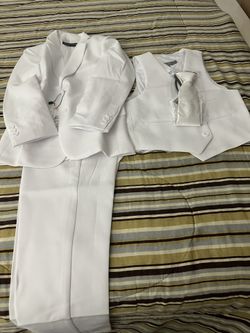 Spring Notion Boys Formal White Dress Suit Sz 7