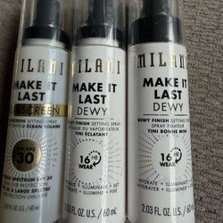 Milani setting sprays $7 each new
