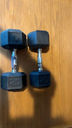 dumbbells 25lbs