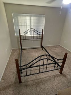 Preowned Full Size Bed Frame $50