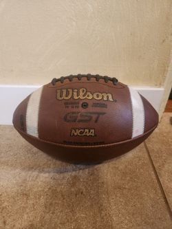 Wilson GST Game Prepped Football NCAA Collegiate