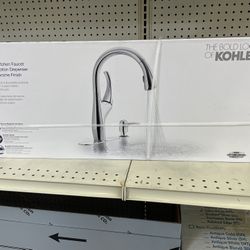 Kitchen Pull down faucet Kohler new in box