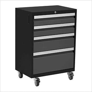 NewAge Products Bold 3.0 Grey 4-Drawer Rolling Tool - Grey