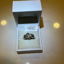 Sterling Silver, With Diamonds 