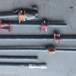 Pony pipe clamps for woodworking