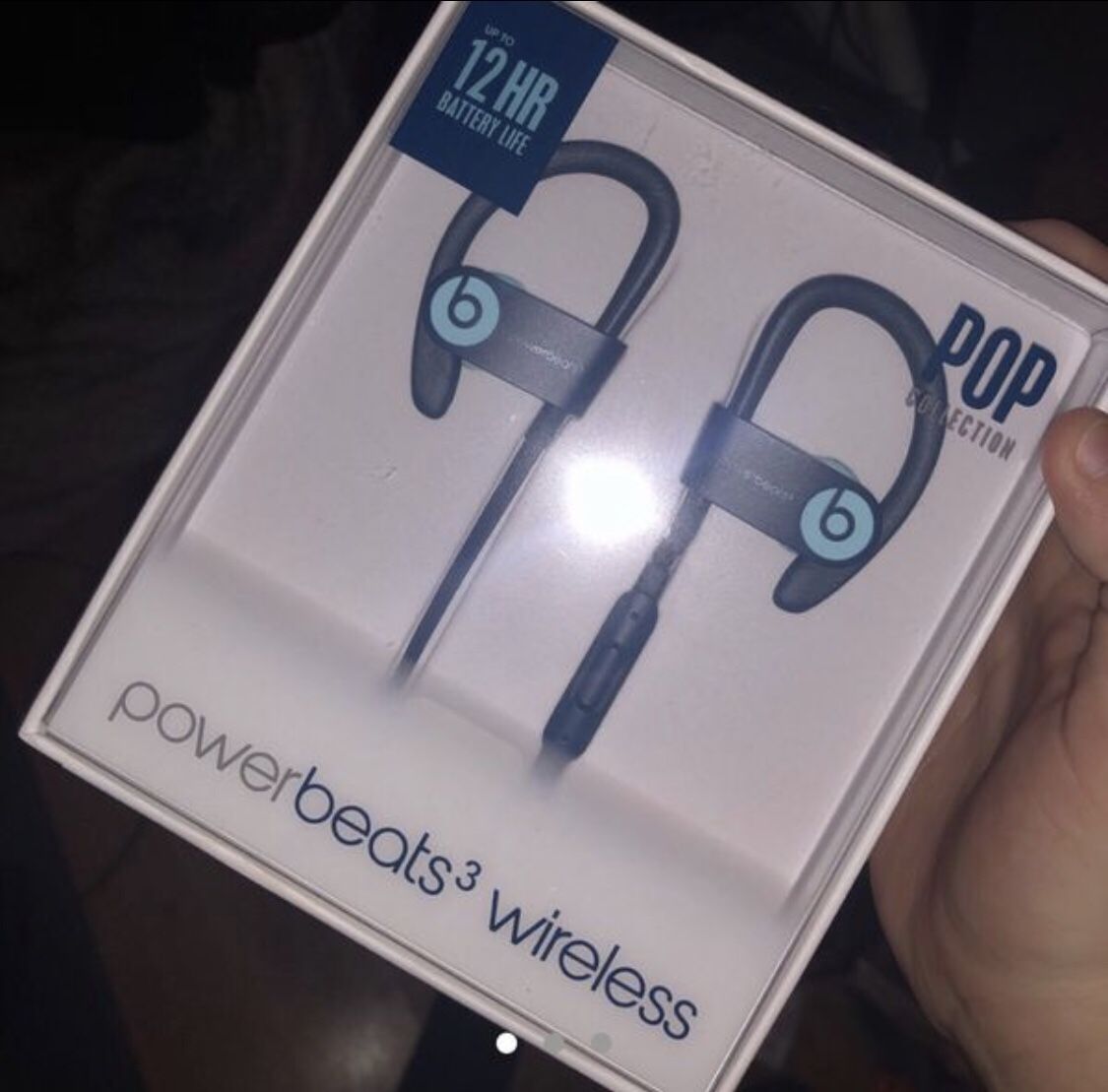 Blue Color Pop Powerbeats 3 Wireless headphones earbuds Apple Exclusive