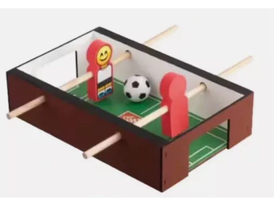 Home Depot Soccer Game Kids Workshop Kit Pin Included July 2024 Foosball Fun NEW