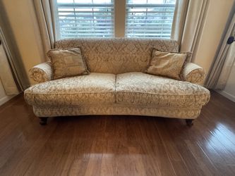 Living Room Feather Couch - Hardly Used