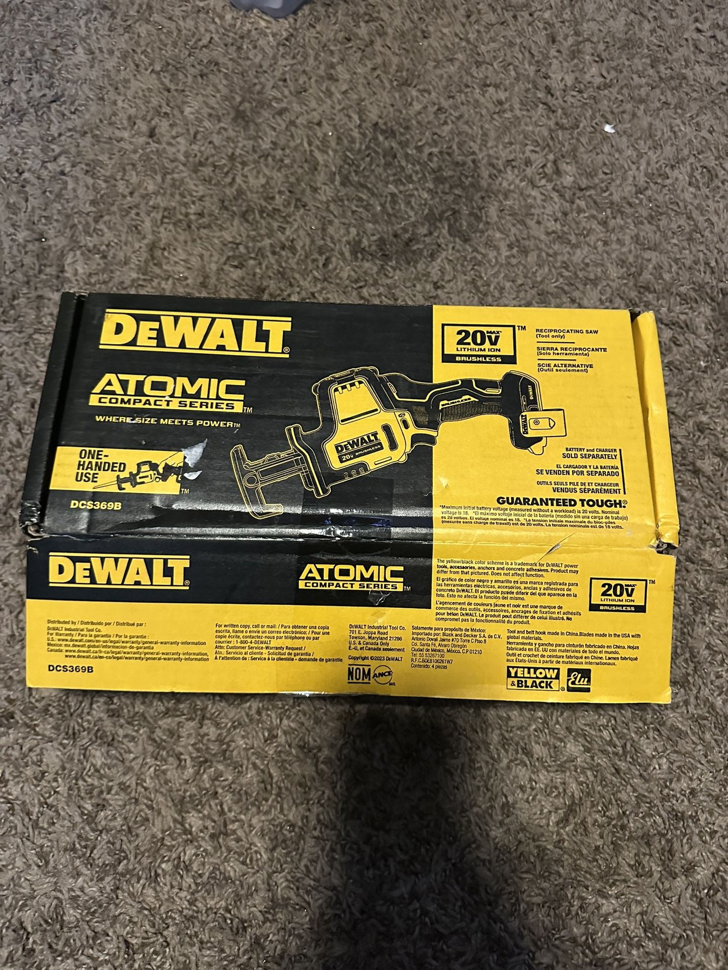 Dewalt Atomic Reciprocating Saw