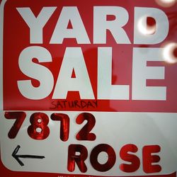 Large Garage Sale Saturday, December 6 at 7am