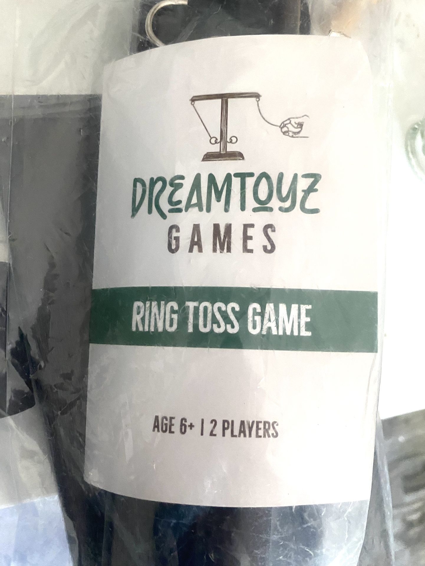 NEW DreamToyz Ring Toss Games for Adults, Yard Games, Patio Decor, Outdoor Indoor Games, Wooden Hook