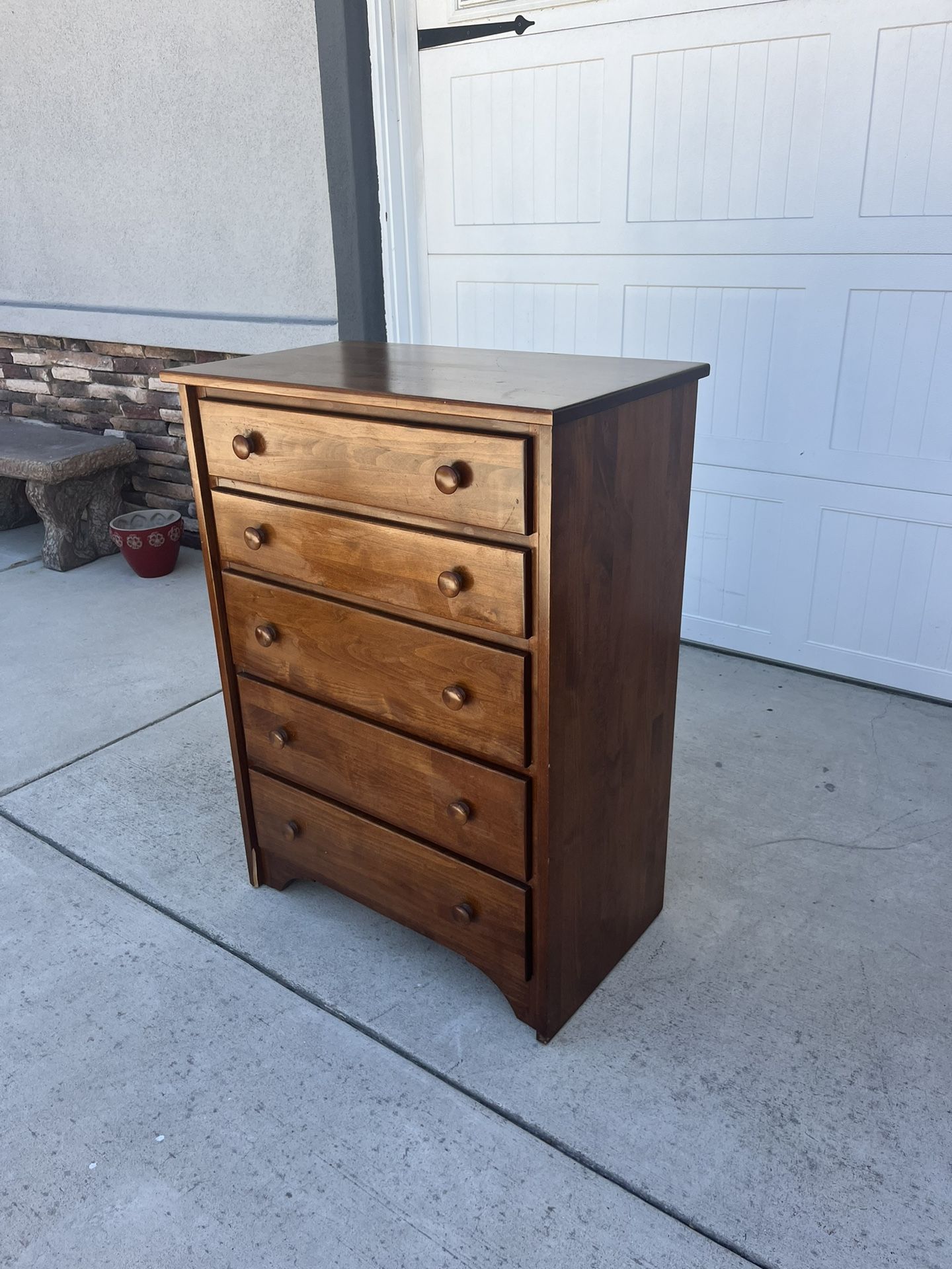 Solid Wood Dresser By Thunderbird Furniture