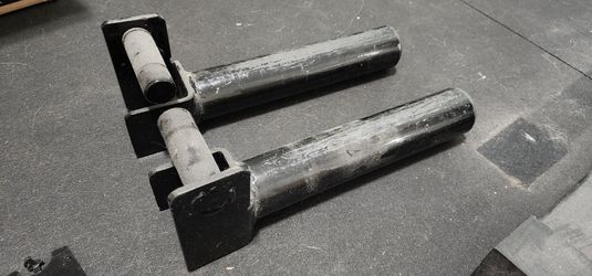 HulkFit 2.3” x 2.3” Power Cage Weight Plate Holders – Pro Series (Pair)