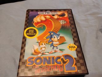 Sonic The Hedgehog 2 (Sega Genesis Cartridge)