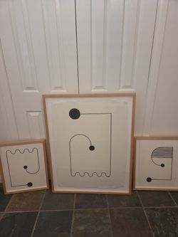 Design within Reach 3 piece art set