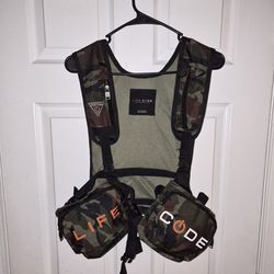 Men's Life Code Camo Utility Backpack/ Vest