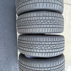 Set of 4 Continental tires 225/40/19 95%