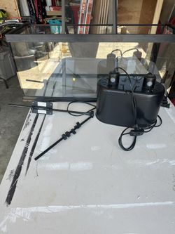 40 Gallon Tank With Dual Lights 
