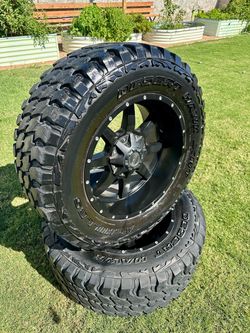 Set of 5 Rims and Tires