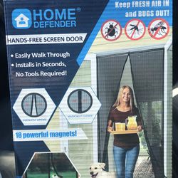 Magnetic screen RV, balcony, garage Keep the flys & Mosquitoes out