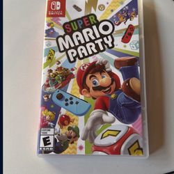 Nintendo switch super Mario party