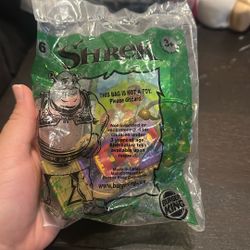 Shrek Burger King Lord Farquad Key ring Vintage 