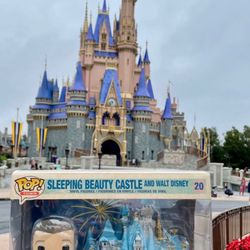 Disney sleeping beauty Castle (w/ Walt Disney)
