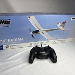 E-flite UMX Radian BNF Basic RC Gliders Airplane with Spektrum Transmitter