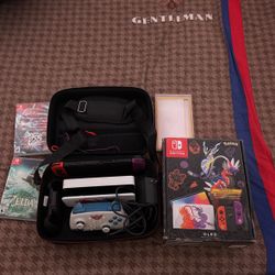 Nintendo Switch Oled Pokémon Scarlet And Violet Edition