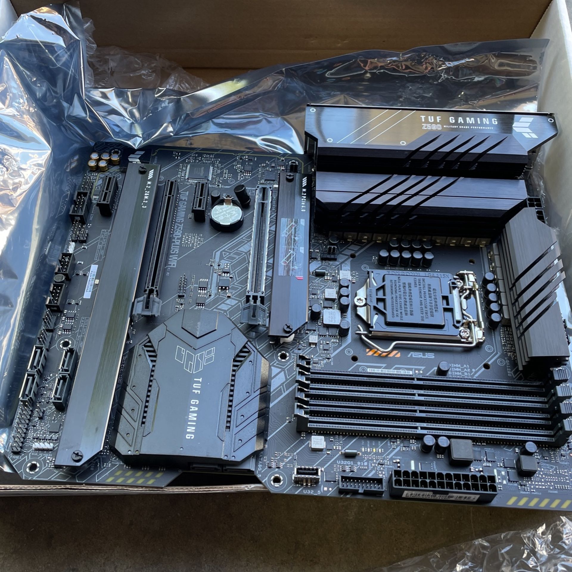 ASUS TUF Gaming Z590 Plus WiFi 6, LGA 1200 (Intel 11th/10th Gen