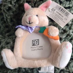 Bunny Mini Plush Photo Frame