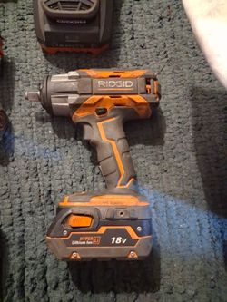 Ridgid impact wrench 18v