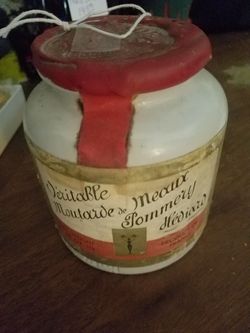 Old Mustard Jar