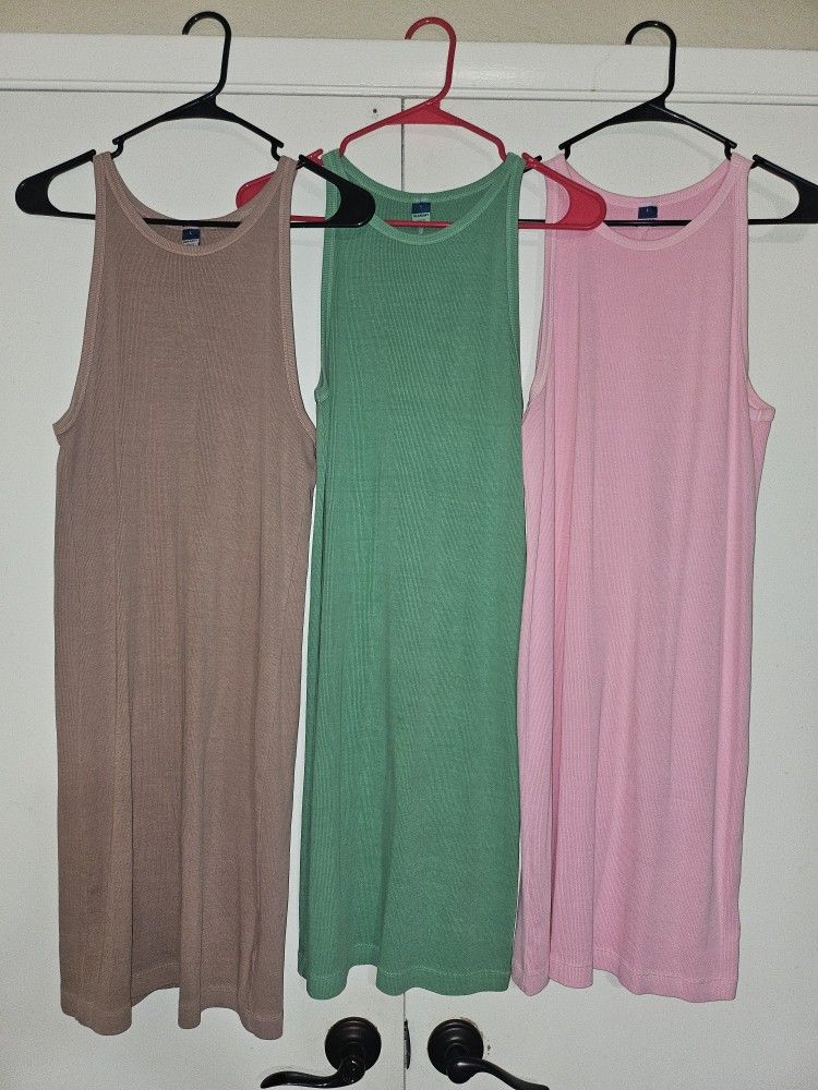 Rib Knit Dresses