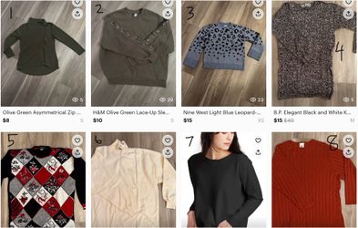 Women Variety T-shirt, blouse and Sweaters