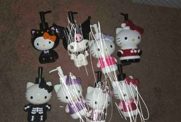Hello Kitty soap dispensers