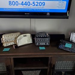 All New VS Cosmetic 💄 Bags, Each. Prices In Pic