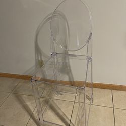 Clear Acrylic Chair/Stool
