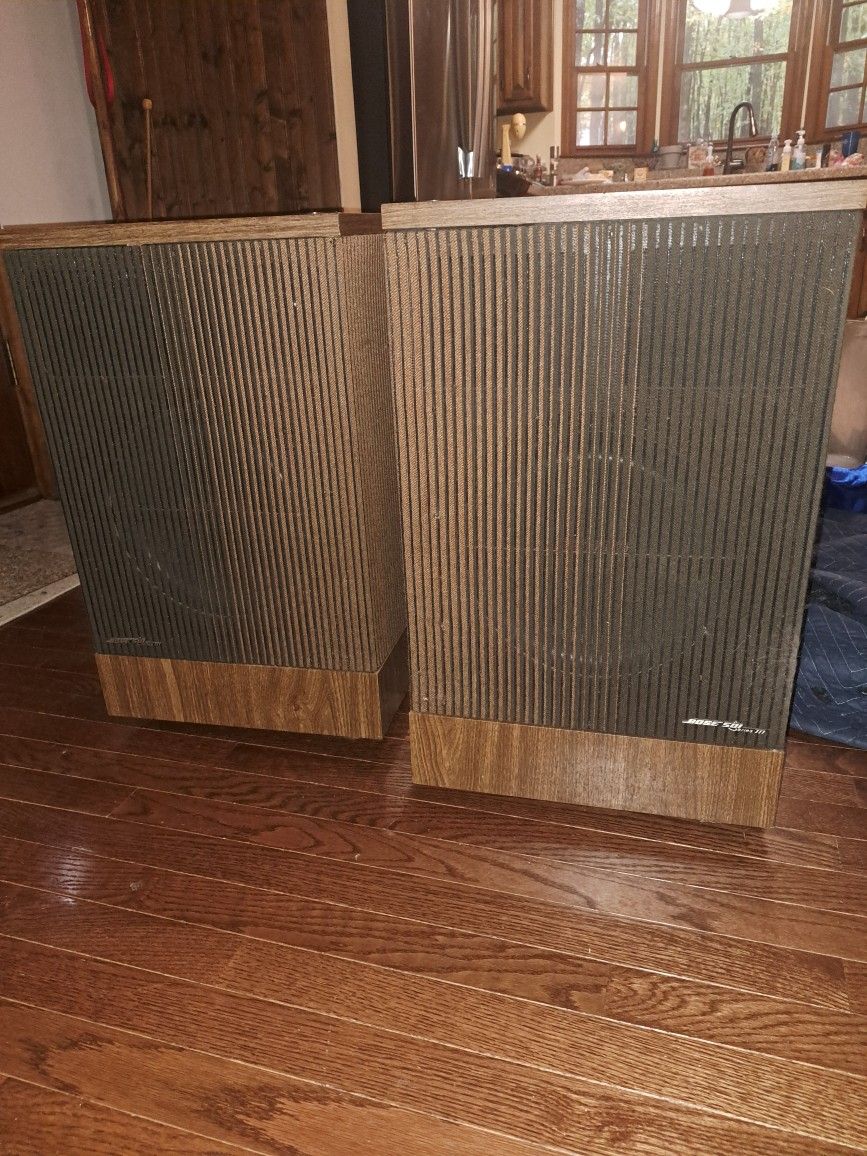 PAIR BOSE 501 Series I Vintage Speakers Tested and Working!