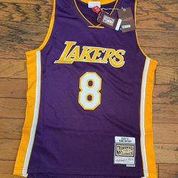 $60 Kobe Purple Gold Lakers Jersey