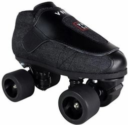 Stealth Jam Skates - Quad Roller Skate - Rhythm Skating - Men & Women - Vanilla